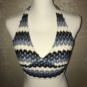 Vintage Woven Festival Halter